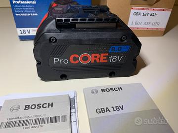 Batteria bosch 18 v 8 ah