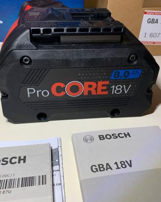 Batteria bosch 18 v 8 ah