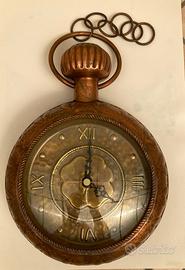 Orologio da muro in rame