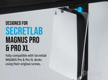 stand verticale PS5 secretlab + base ricarica pad 