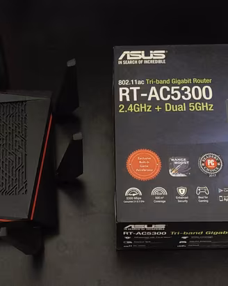 ASUS RT-AC5300 Tri-Band Gigabit Router MU-MIMO