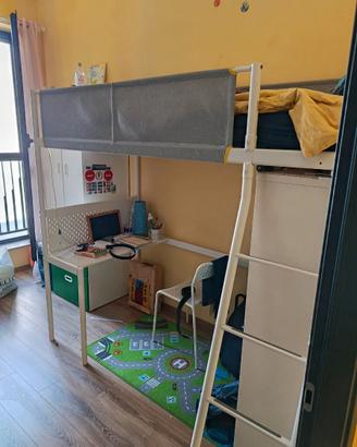 letto ikea vitval