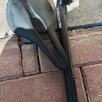 sella e reggisella gravel/mtb