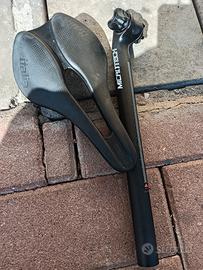 sella e reggisella gravel/mtb