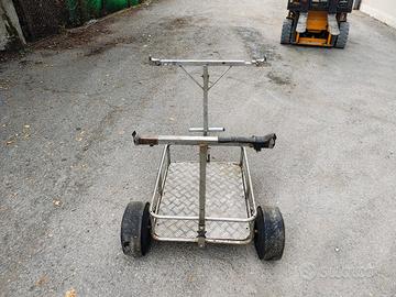 Carrello porta go-kart 