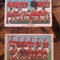 Figurine anni 60-61 con squadra a.c. torino
