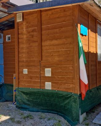 casetta bungalow in campeggio