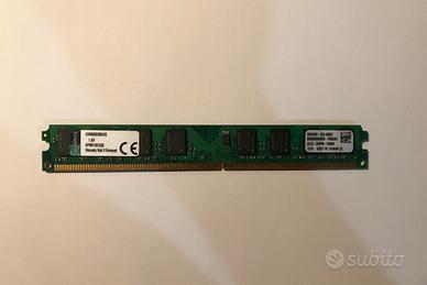 2GB DDR2 800MHz PC2-6400 NON ECC per DESKTOP
