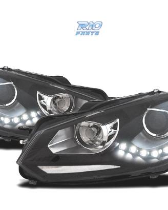 FARI VOLKSWAGEN VW GOLF 6 FONDO NERO DRL