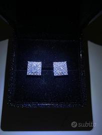 Orecchini moissanite vvs1