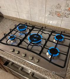 Piano Cottura a Gas Hotpoint Ariston 5 Fuochi