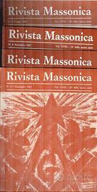Rivista Massonica Anni '60 e '70