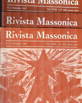 Rivista Massonica Anni '60 e '70
