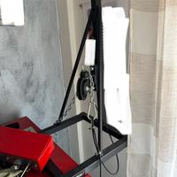 carrucola piu pacco pesi 60kg 28mm e porta pesi