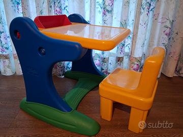 Tavolino disegno bambini 3-6 anni