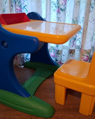 Tavolino disegno bambini 3-6 anni