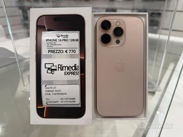 iPhone 16 Pro 128GB desert usato garanzia