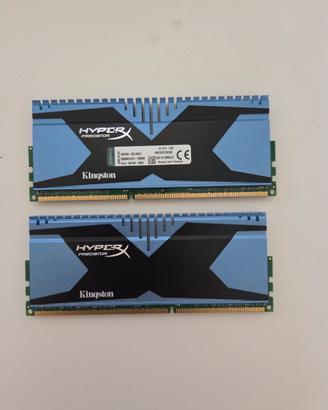 Kit RAM 8GB (2x4GB) Kingston HyperX Predator DDR3