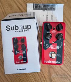 Tc Electronic octave sub'n'up octaver con scatola