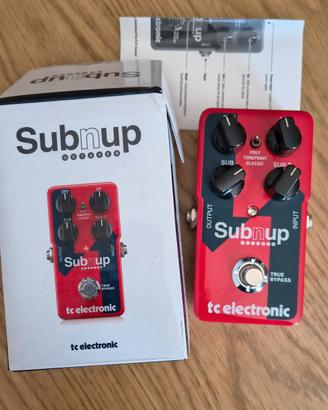 Tc Electronic octave sub'n'up octaver con scatola