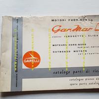GARELLI Gar-Mar 4 fuoribordo 1966 catalogo ricambi