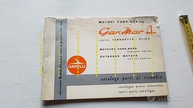GARELLI Gar-Mar 4 fuoribordo 1966 catalogo ricambi