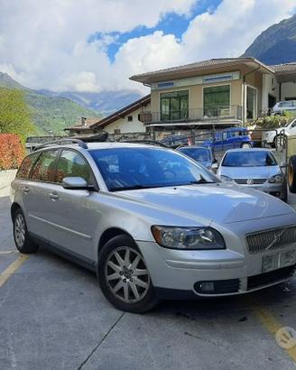 Ricambi Volvo V50 2006 colore grigio chiaro e blu