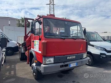 Iveco 109-14 gru + ribaltabile