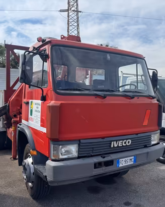 Iveco 109-14 gru + ribaltabile
