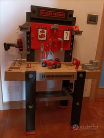 VENDUTO - GI007  - Black&Decker-Smoby-Banco lavoro