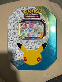 Carte Pokemon 30th - Tin da Collezione Sylveon-ex