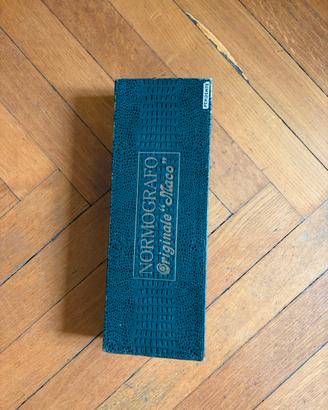 Normografo vintage originale Maco in cofanetto