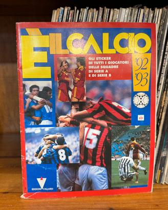 Album di figurine calciatori è il calcio 1992/1993