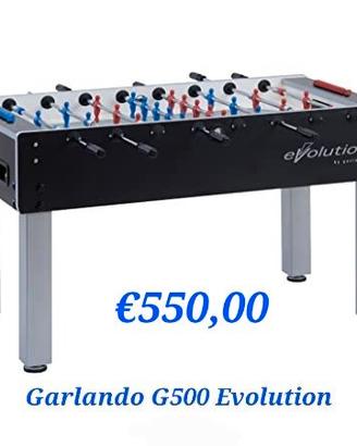 Calciobalilla Garlando G-500 EVOLUTION Nuovo 