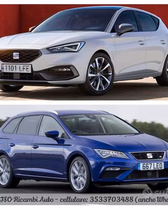 Ricambi seat leon 2013-2026