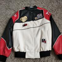 giacca di pelle bershka