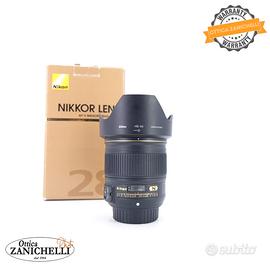 Nikon AF-S Nikkor 28 f/1.8 G Usato (F46)