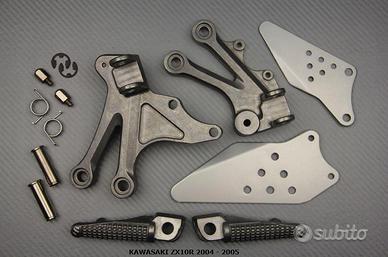 Supporto pedana Anteriore KAWASAKI ZX10R 2004 2005