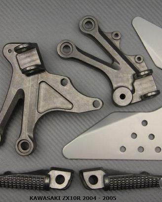Supporto pedana Anteriore KAWASAKI ZX10R 2004 2005