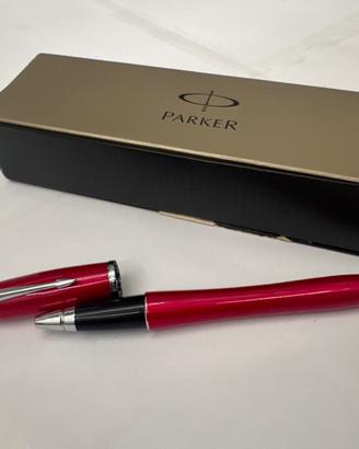 Penna stilografica PARKER rossa originale – con co