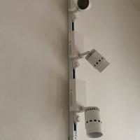 Serie faretti con binari