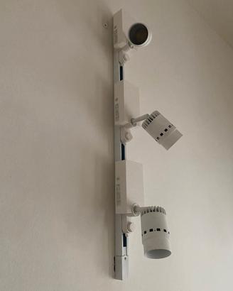 Serie faretti con binari