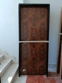 Bussole porte vintage in legno Radica di noce 