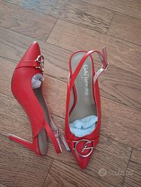 scarpe rosse donna con tacco