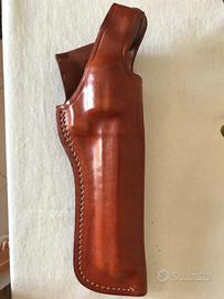 Fondina cuoio “The Bruno Holsters” per Colt Python Collezionismo