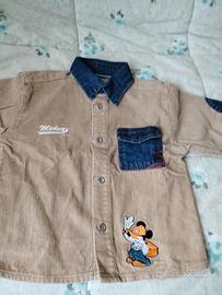 Camicia Disney Mickey bimbo 