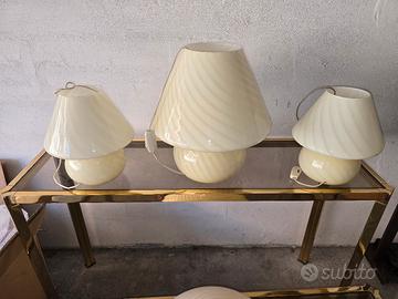 lampade fungo murano