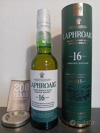 Laphroaig 16y 200th anniversario 
