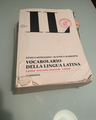 Vocabolario della lingua latina