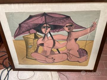 Carlo Ramous serigrafia numerata